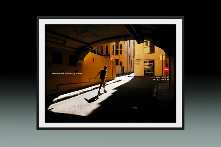 Leitzphone Leica frames sample