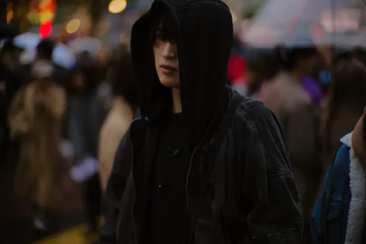 People in the streets of tokyo