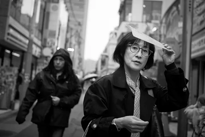 People in the streets of tokyo