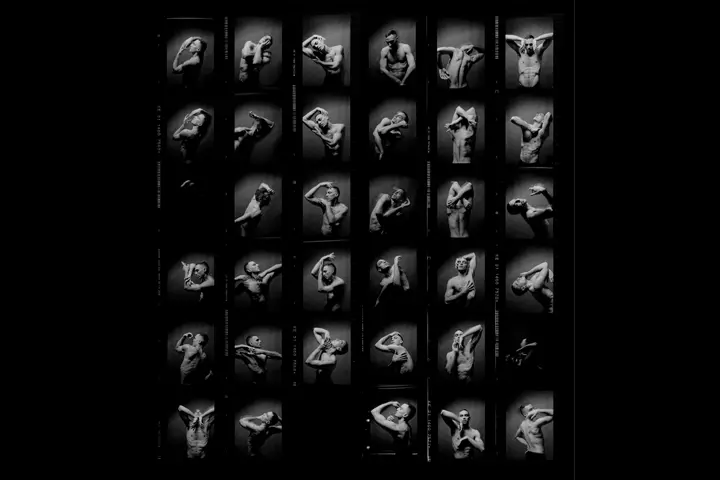 Bailarín en movimiento