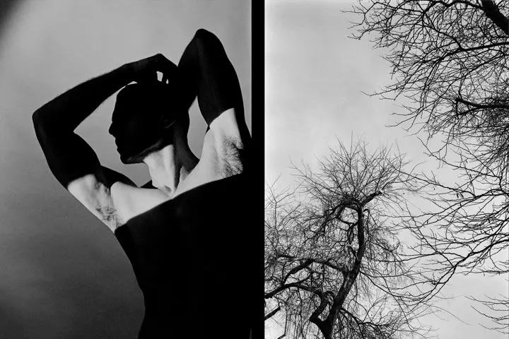 Bailarín y naturaleza