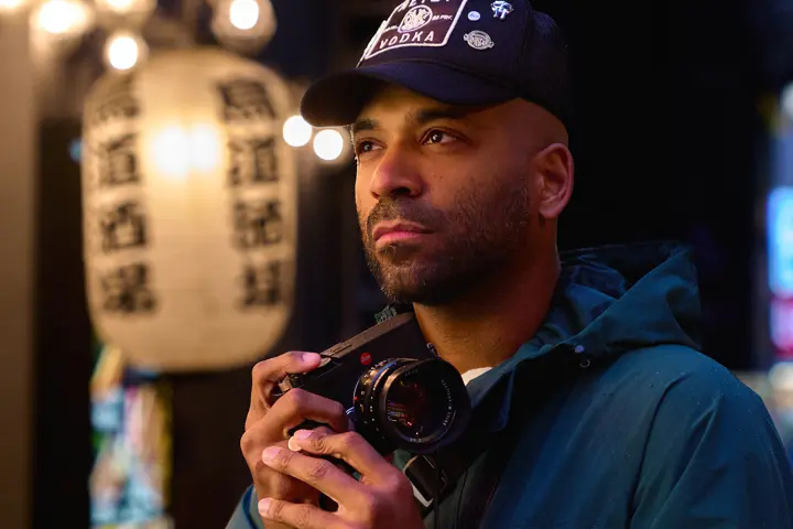 Jason Roman with the Leica M EV1 in Tokyo