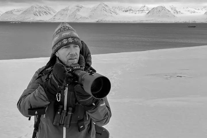 Portrait du photographe Olivier Larrey