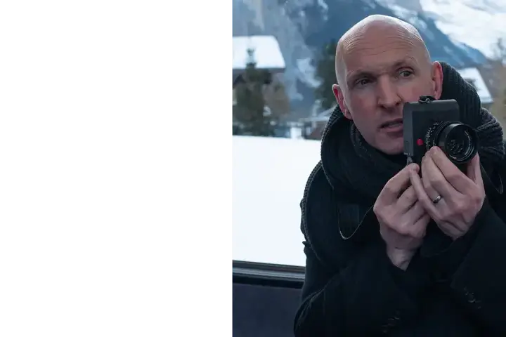 Phil Penman with the Leica M EV1