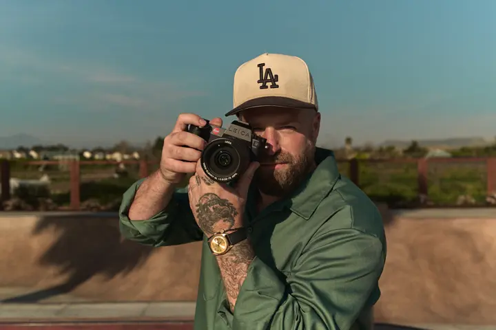 Jaime Fernandez with the Leica SL3-s