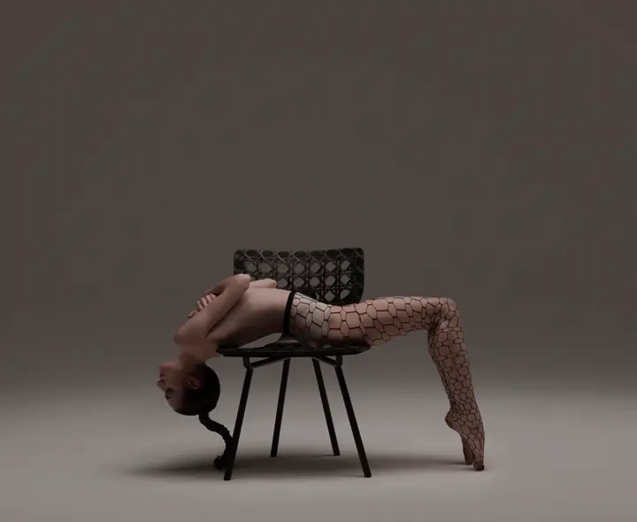 Woman on Chair, Leica Gallery Constance