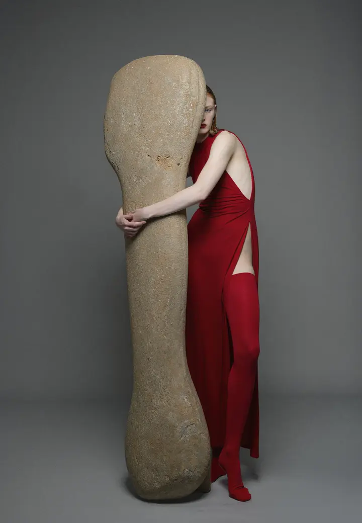 Woman with red dress, Leica Gallery Constance