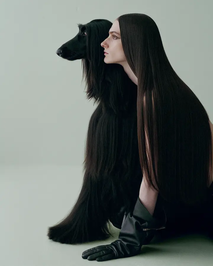 Woman and dog, Leica Gallery Constance