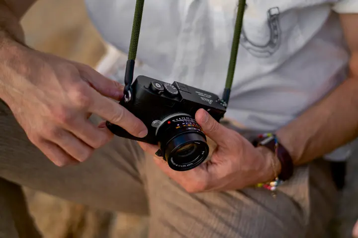 Leica M11-P in hands