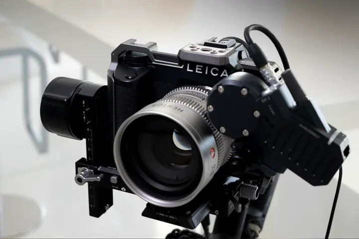 Leica SL3-P with video equipment