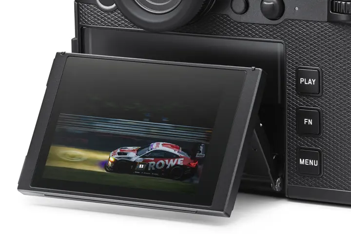 Detail view of the SL3-P display