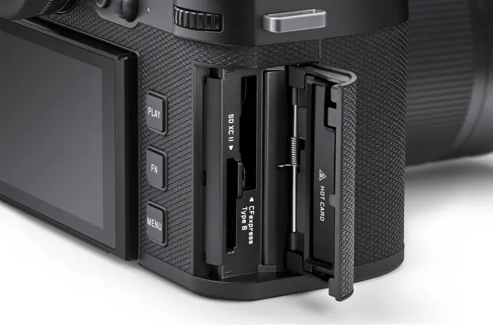 Leica SL3-P slots