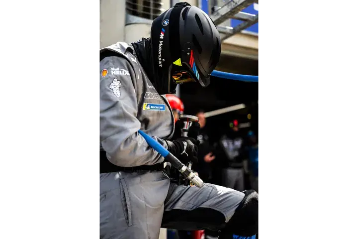 Working on 24 Hours Le Mans