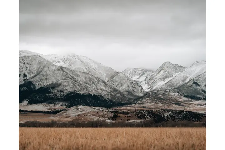 Paysage enneigé 