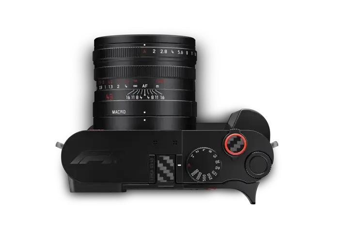Leica Q3 43 Formula 1® Edition top view