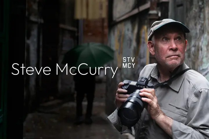 Steve McCurry with the Leica SL3-P