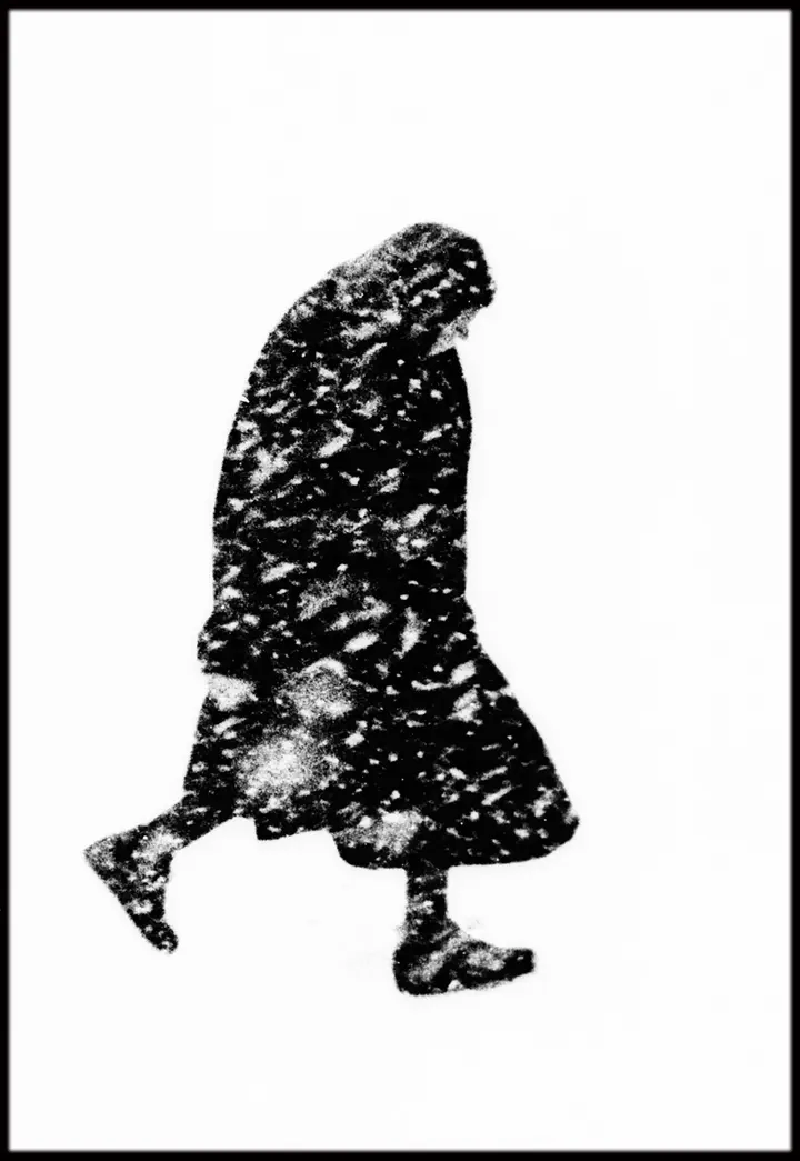 Hoepker, Women in Snow