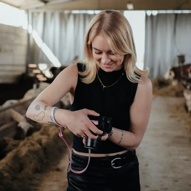 Tabea Magdalena Martin with the Leica SL3