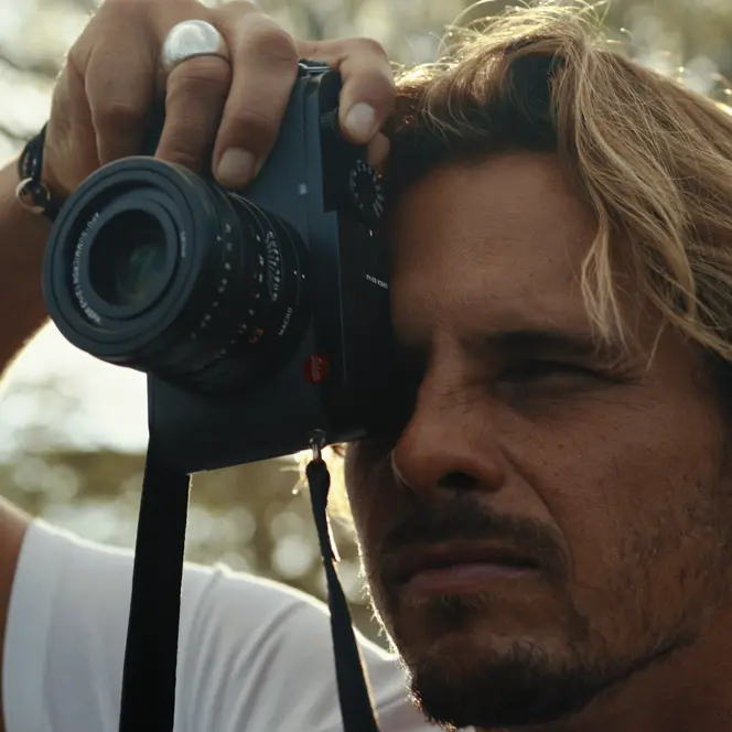 Nic von Rupp photographing with the Leica Q3 43