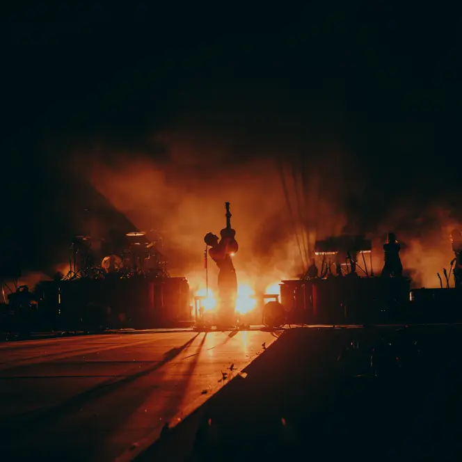 musician on stage