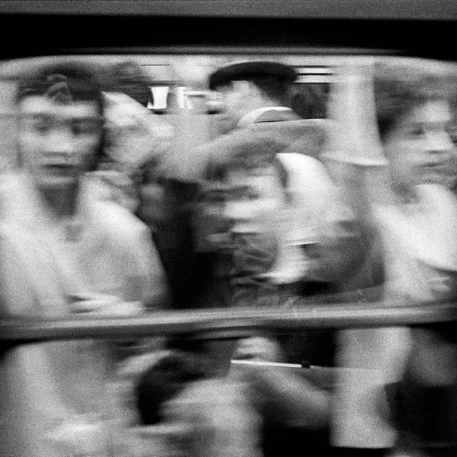 Thomas Hoepker NYC Subway Window