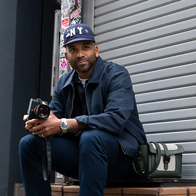 Jason Roman with the leica M EV1