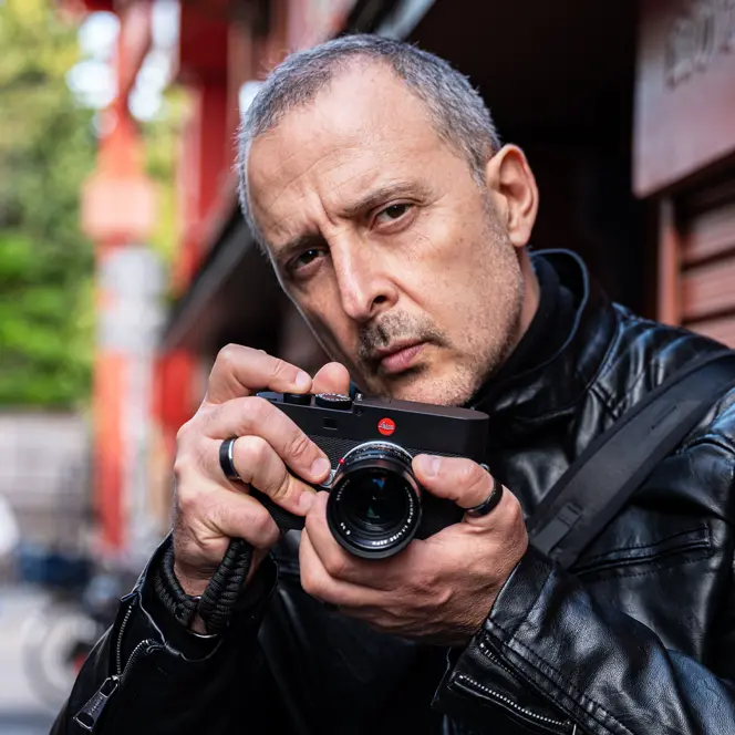 Eolo Perfido with is leica M EV1