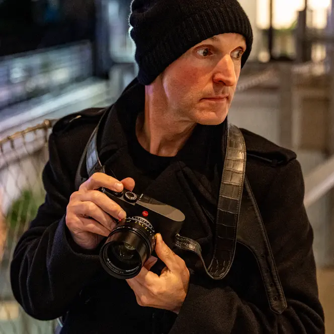 Portrait of Phil Penman with the Leica M EV1