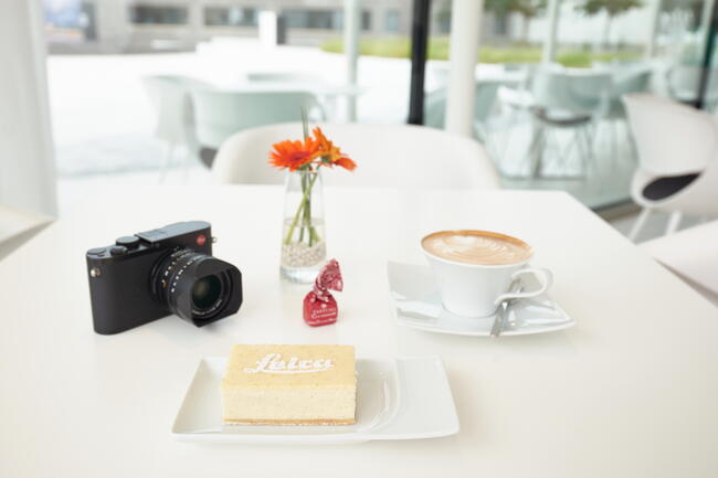 Cafe Leitz table