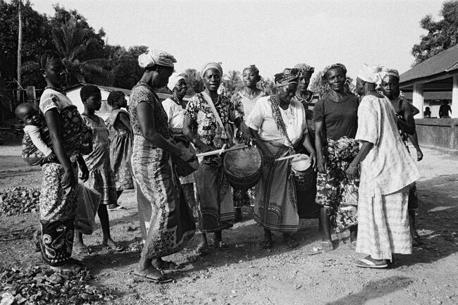 Henry J. Kamara image of people in Sierra Leone