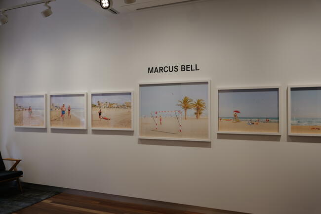 Marcus Bell feature wall