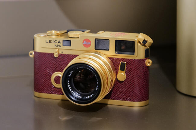 Leica M6 GOLD thailand + Summicron 50mm f2 gold