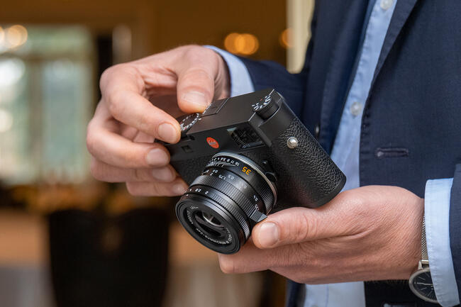Man with the leica M11