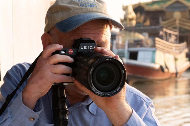 Steve Mc Curry with the Leica SL3