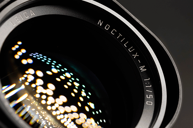 Close Up of the famous Noctilux-M 50mm f1