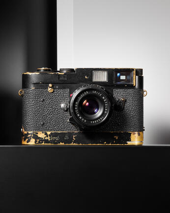 Leica M2 black paint.