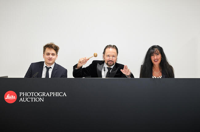 Jury of the Leitz Photographica Auction.