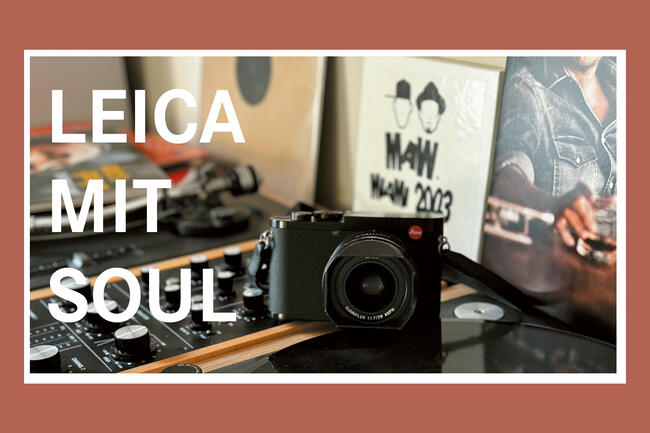 Leica mit Soul im Leica Store Hamburg