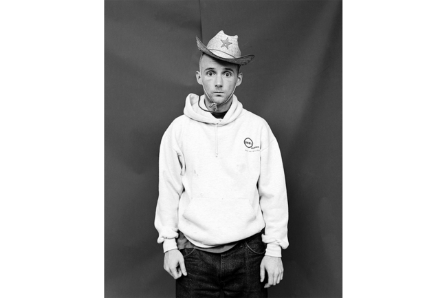 Moby at 107.7 EndFest backstage, Bremerton, WA., 1999