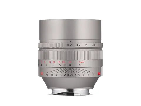 Leica Noctilux-M 50 f/0.95 ASPH. Titan, Front