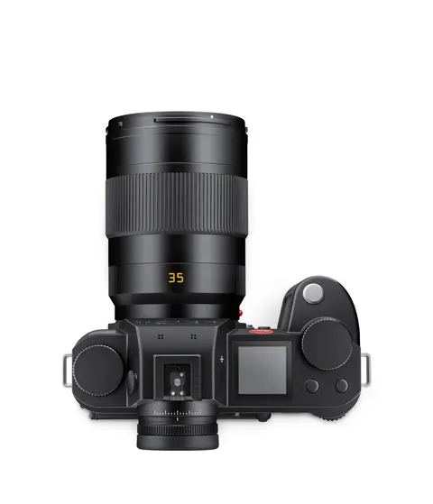 Leica SL3-S, black, top