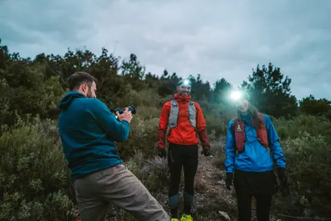 Christof Wolf Outdoor Photography Trailrunnung SL3-S Behind the Scenes