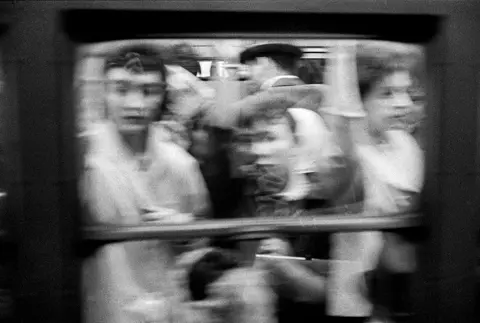 Thomas Hoepker NYC Subway Window