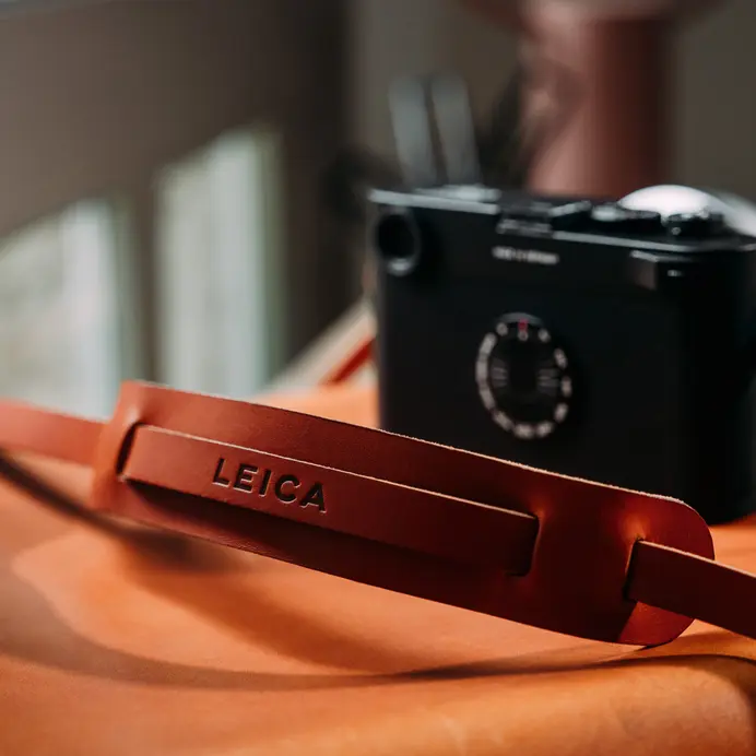 Leica camera with Accessorie strap