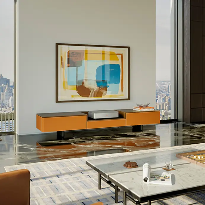 Cine 1 in american living room