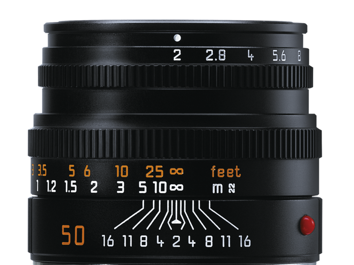 Leica Summicron-M 50mm f/2, black anodized 11826 | Leica Camera 