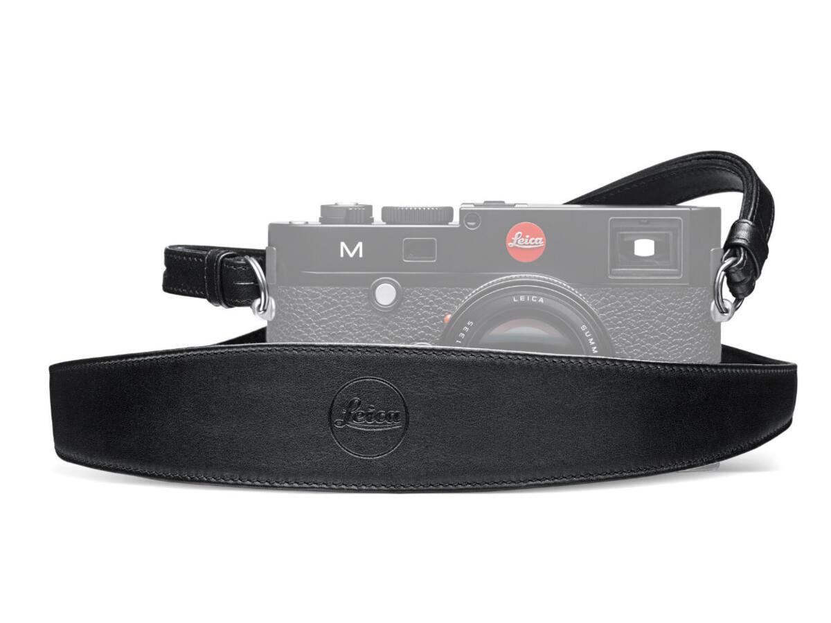レザーストラップ ブラック ワイド | Leica Camera JP