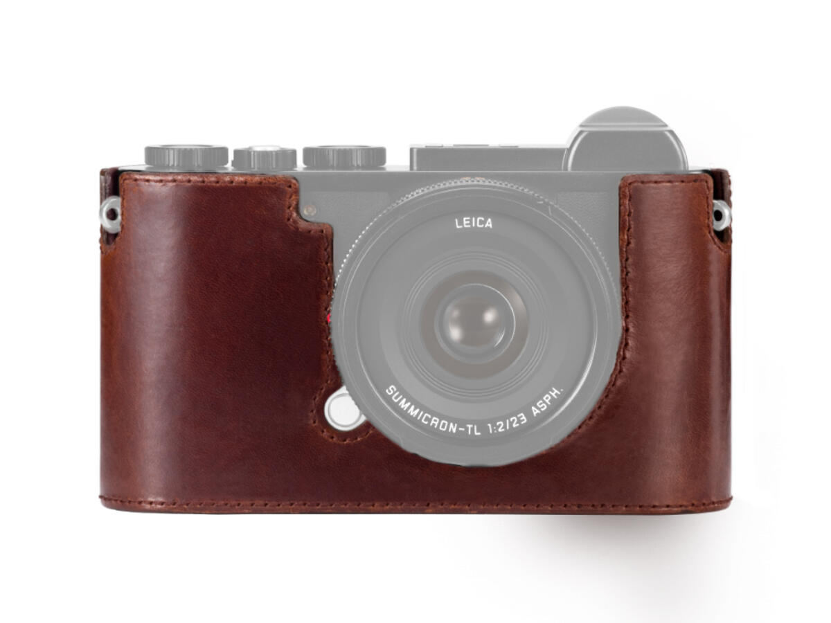 Leica CL Protector, leather, brown | Leica Camera JP