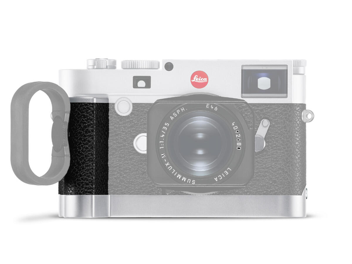 ライカM10用ハンドグリップ シルバー | Leica Camera JP