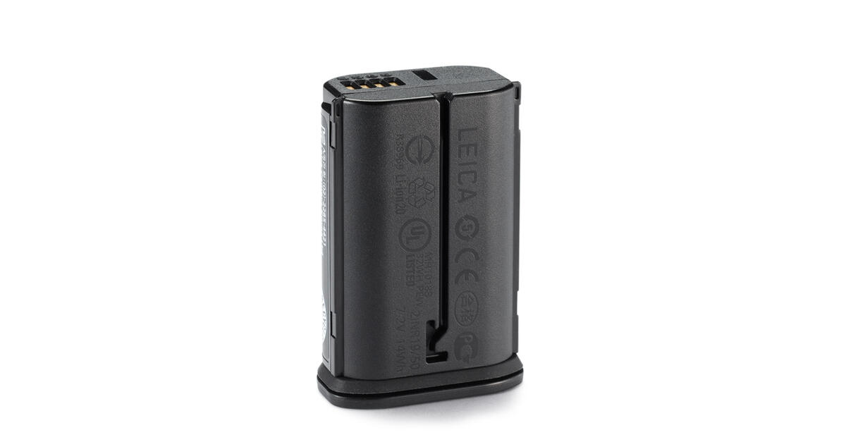 Leica SL2 / Q2 Lithium-ion Battery BP-SCL4 | Leica Camera AG